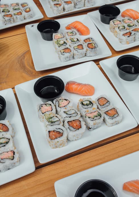 Showcooking sushi