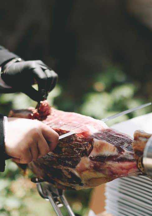 Puesto de jamón 5J´s