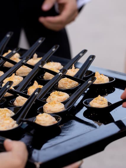 Ensaladilla de quisquilla del catering Kook´s