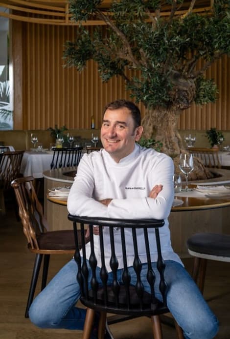 El chef Quique Barella